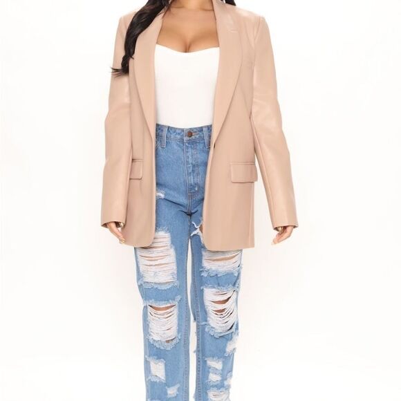 Fashion Nova Get Ready Distressed Boyfriend Jeans NWT SZ 13 - Picture 6 of 11